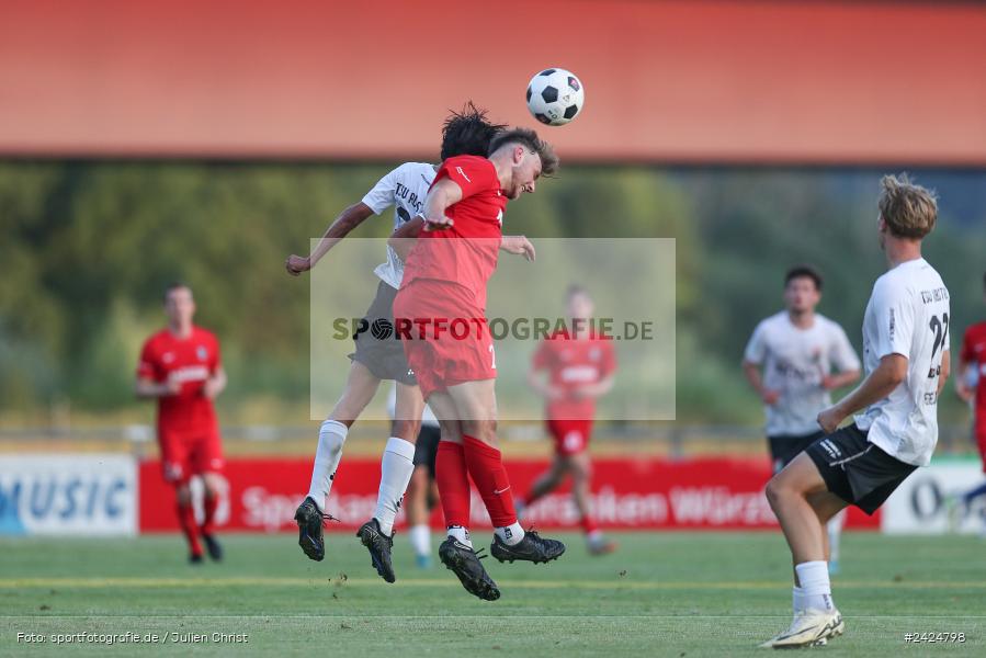 Fundamentum Sportpark, Karlburg, 06.08.2024, sport, action, BFV, Fussball, 1. Runde, Toto-Pokal, AUB, KAR, TSV Aubstadt, TSV Karlburg - Bild-ID: 2424798