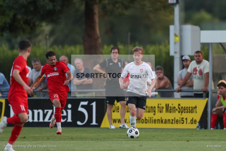 Fundamentum Sportpark, Karlburg, 06.08.2024, sport, action, BFV, Fussball, 1. Runde, Toto-Pokal, AUB, KAR, TSV Aubstadt, TSV Karlburg - Bild-ID: 2424806