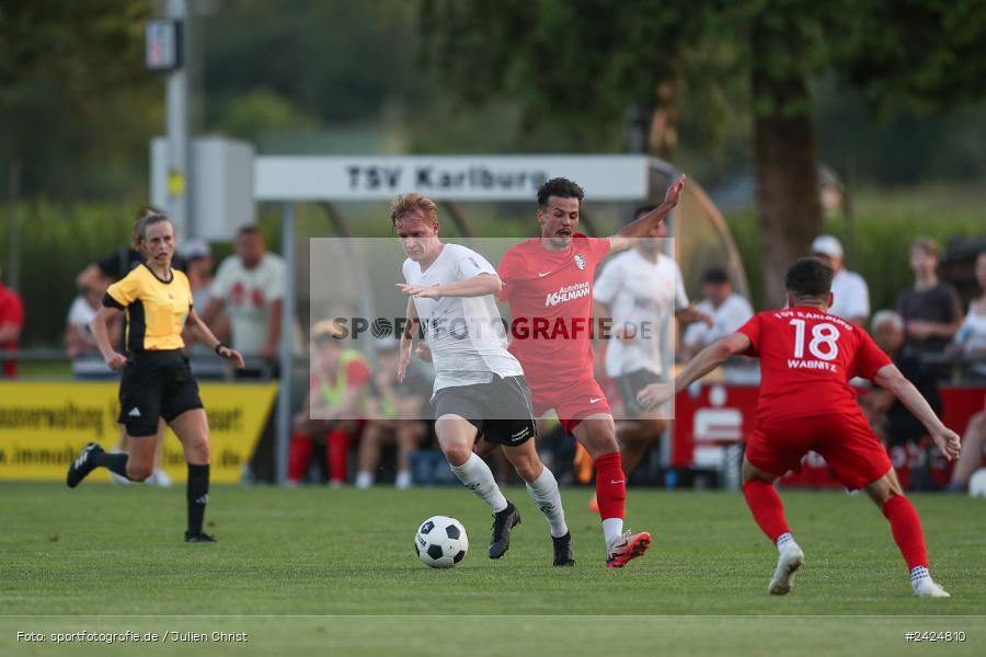 Fundamentum Sportpark, Karlburg, 06.08.2024, sport, action, BFV, Fussball, 1. Runde, Toto-Pokal, AUB, KAR, TSV Aubstadt, TSV Karlburg - Bild-ID: 2424810