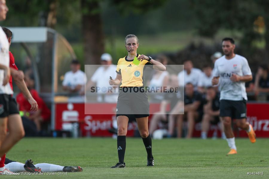 Fundamentum Sportpark, Karlburg, 06.08.2024, sport, action, BFV, Fussball, 1. Runde, Toto-Pokal, AUB, KAR, TSV Aubstadt, TSV Karlburg - Bild-ID: 2424813