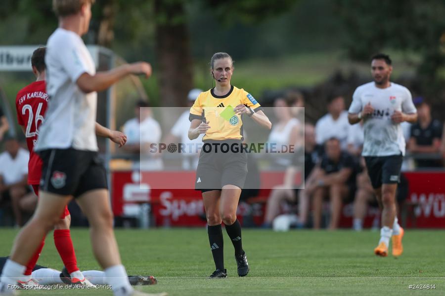 Fundamentum Sportpark, Karlburg, 06.08.2024, sport, action, BFV, Fussball, 1. Runde, Toto-Pokal, AUB, KAR, TSV Aubstadt, TSV Karlburg - Bild-ID: 2424814