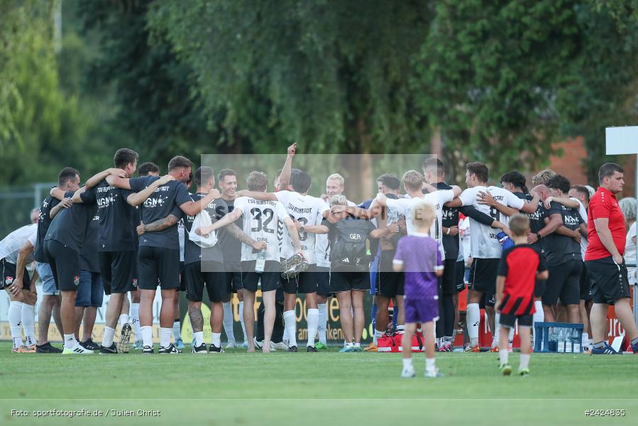 Fundamentum Sportpark, Karlburg, 06.08.2024, sport, action, BFV, Fussball, 1. Runde, Toto-Pokal, AUB, KAR, TSV Aubstadt, TSV Karlburg - Bild-ID: 2424835