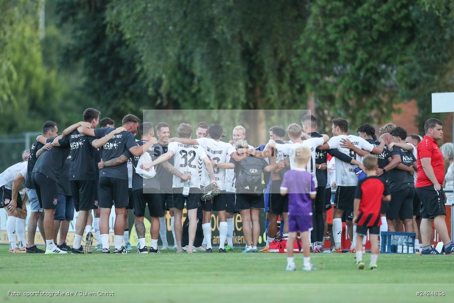 Fundamentum Sportpark, Karlburg, 06.08.2024, sport, action, BFV, Fussball, 1. Runde, Toto-Pokal, AUB, KAR, TSV Aubstadt, TSV Karlburg - Bild-ID: 2424836
