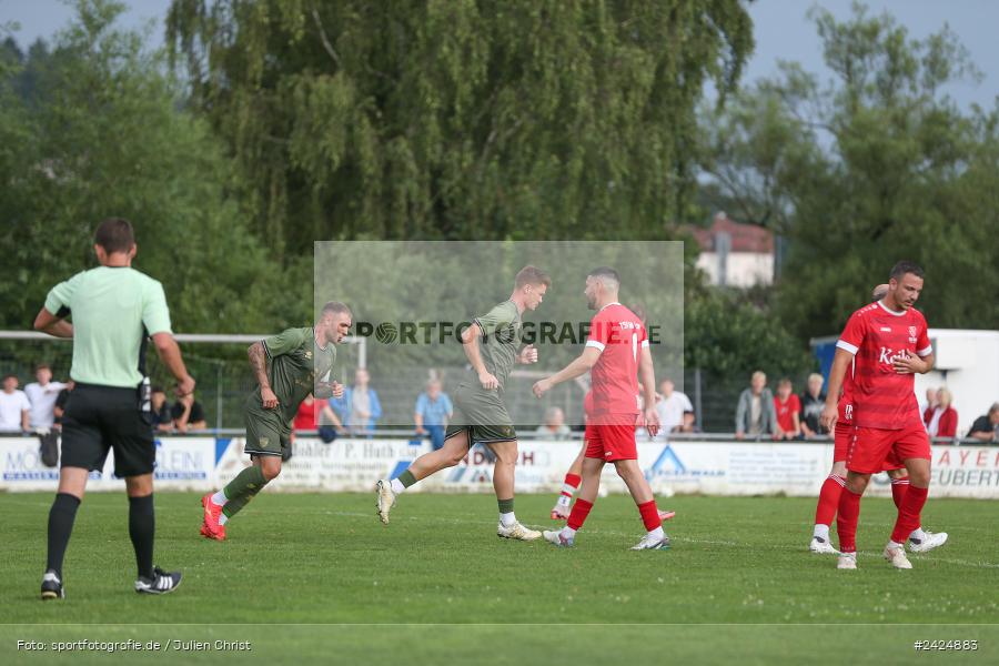 Sportgelände, Lohr am Main, 07.08.2024, sport, action, BFV, Fussball, 1. Runde, Toto-Pokal, FCI, TSV, FC Ingolstadt 04, TSV Lohr - Bild-ID: 2424883