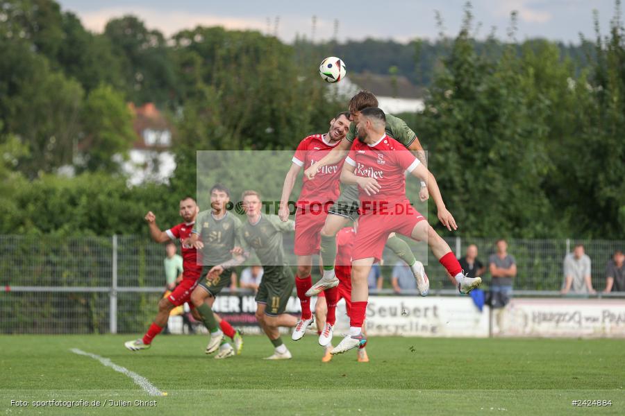 Sportgelände, Lohr am Main, 07.08.2024, sport, action, BFV, Fussball, 1. Runde, Toto-Pokal, FCI, TSV, FC Ingolstadt 04, TSV Lohr - Bild-ID: 2424884