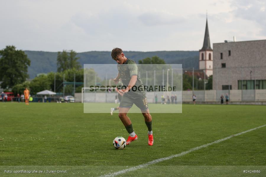 Sportgelände, Lohr am Main, 07.08.2024, sport, action, BFV, Fussball, 1. Runde, Toto-Pokal, FCI, TSV, FC Ingolstadt 04, TSV Lohr - Bild-ID: 2424886