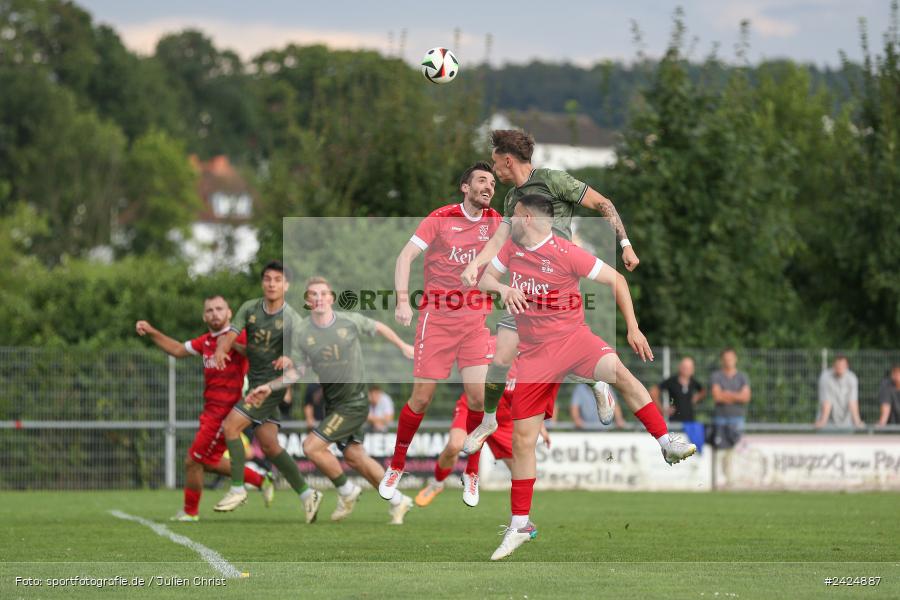 Sportgelände, Lohr am Main, 07.08.2024, sport, action, BFV, Fussball, 1. Runde, Toto-Pokal, FCI, TSV, FC Ingolstadt 04, TSV Lohr - Bild-ID: 2424887