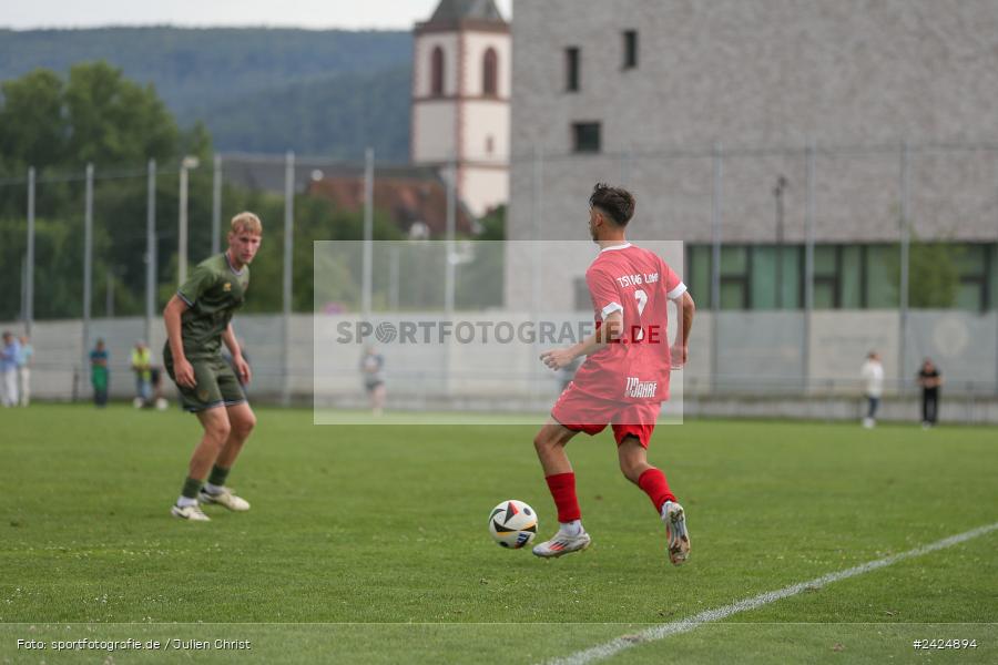 Sportgelände, Lohr am Main, 07.08.2024, sport, action, BFV, Fussball, 1. Runde, Toto-Pokal, FCI, TSV, FC Ingolstadt 04, TSV Lohr - Bild-ID: 2424894