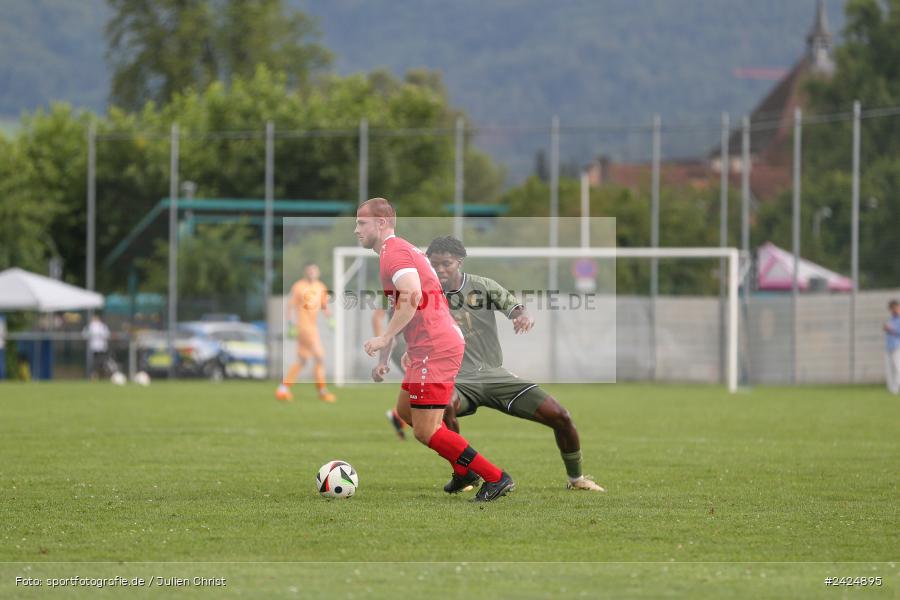 Sportgelände, Lohr am Main, 07.08.2024, sport, action, BFV, Fussball, 1. Runde, Toto-Pokal, FCI, TSV, FC Ingolstadt 04, TSV Lohr - Bild-ID: 2424895