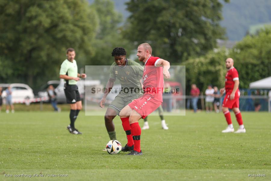 Sportgelände, Lohr am Main, 07.08.2024, sport, action, BFV, Fussball, 1. Runde, Toto-Pokal, FCI, TSV, FC Ingolstadt 04, TSV Lohr - Bild-ID: 2424898