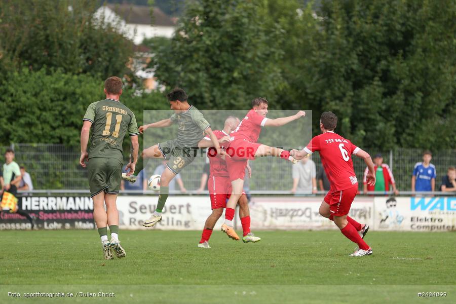 Sportgelände, Lohr am Main, 07.08.2024, sport, action, BFV, Fussball, 1. Runde, Toto-Pokal, FCI, TSV, FC Ingolstadt 04, TSV Lohr - Bild-ID: 2424899