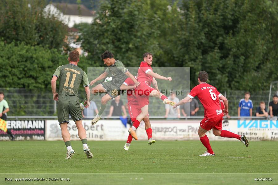 Sportgelände, Lohr am Main, 07.08.2024, sport, action, BFV, Fussball, 1. Runde, Toto-Pokal, FCI, TSV, FC Ingolstadt 04, TSV Lohr - Bild-ID: 2424900