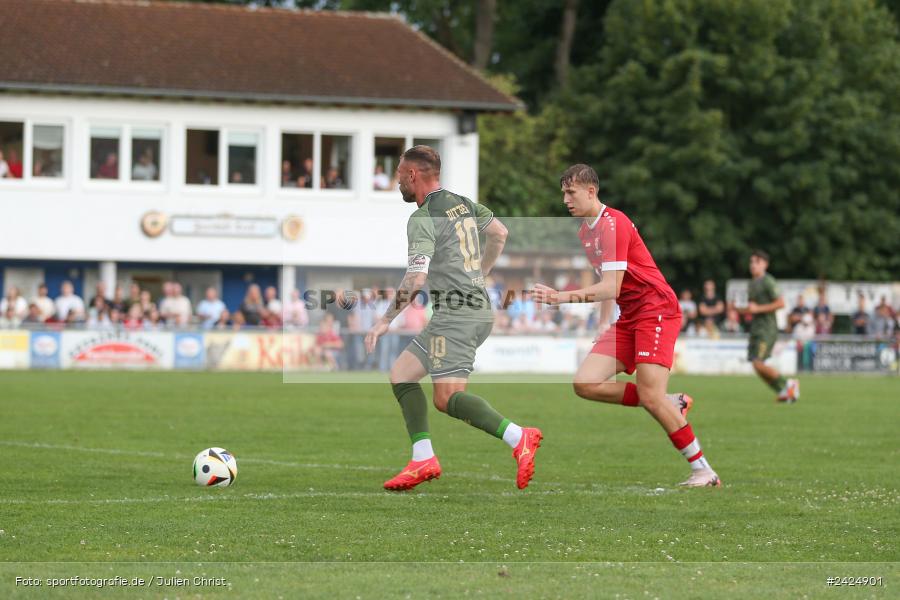 Sportgelände, Lohr am Main, 07.08.2024, sport, action, BFV, Fussball, 1. Runde, Toto-Pokal, FCI, TSV, FC Ingolstadt 04, TSV Lohr - Bild-ID: 2424901