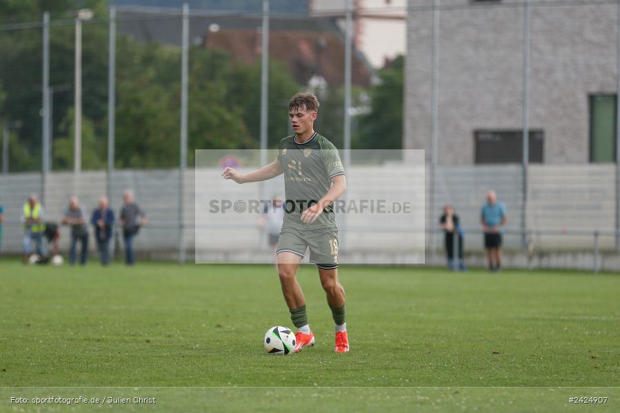 Sportgelände, Lohr am Main, 07.08.2024, sport, action, BFV, Fussball, 1. Runde, Toto-Pokal, FCI, TSV, FC Ingolstadt 04, TSV Lohr - Bild-ID: 2424907