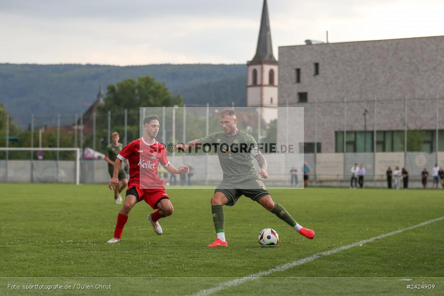 Sportgelände, Lohr am Main, 07.08.2024, sport, action, BFV, Fussball, 1. Runde, Toto-Pokal, FCI, TSV, FC Ingolstadt 04, TSV Lohr - Bild-ID: 2424909