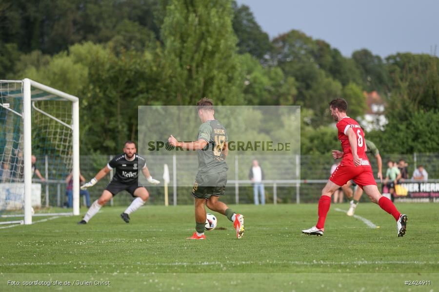 Sportgelände, Lohr am Main, 07.08.2024, sport, action, BFV, Fussball, 1. Runde, Toto-Pokal, FCI, TSV, FC Ingolstadt 04, TSV Lohr - Bild-ID: 2424911
