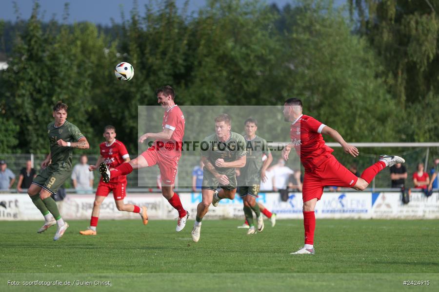 Sportgelände, Lohr am Main, 07.08.2024, sport, action, BFV, Fussball, 1. Runde, Toto-Pokal, FCI, TSV, FC Ingolstadt 04, TSV Lohr - Bild-ID: 2424915