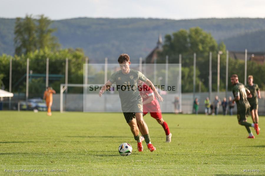 Sportgelände, Lohr am Main, 07.08.2024, sport, action, BFV, Fussball, 1. Runde, Toto-Pokal, FCI, TSV, FC Ingolstadt 04, TSV Lohr - Bild-ID: 2424916