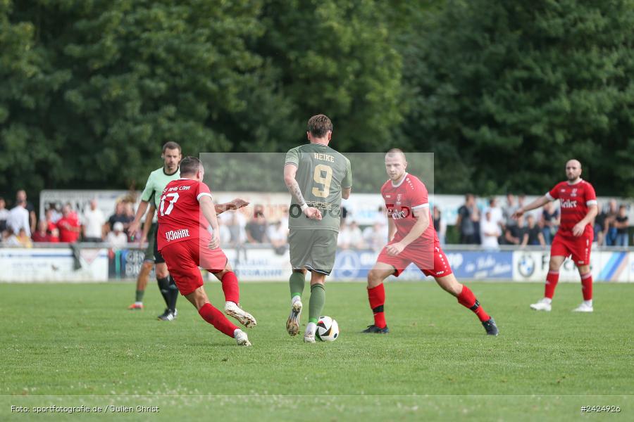Sportgelände, Lohr am Main, 07.08.2024, sport, action, BFV, Fussball, 1. Runde, Toto-Pokal, FCI, TSV, FC Ingolstadt 04, TSV Lohr - Bild-ID: 2424926