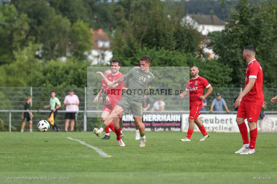 Sportgelände, Lohr am Main, 07.08.2024, sport, action, BFV, Fussball, 1. Runde, Toto-Pokal, FCI, TSV, FC Ingolstadt 04, TSV Lohr - Bild-ID: 2424928