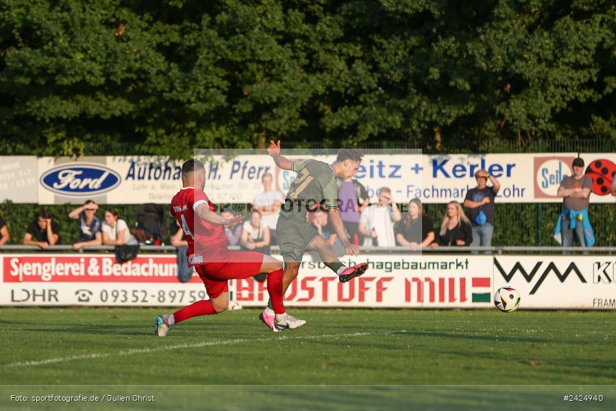 Sportgelände, Lohr am Main, 07.08.2024, sport, action, BFV, Fussball, 1. Runde, Toto-Pokal, FCI, TSV, FC Ingolstadt 04, TSV Lohr - Bild-ID: 2424940