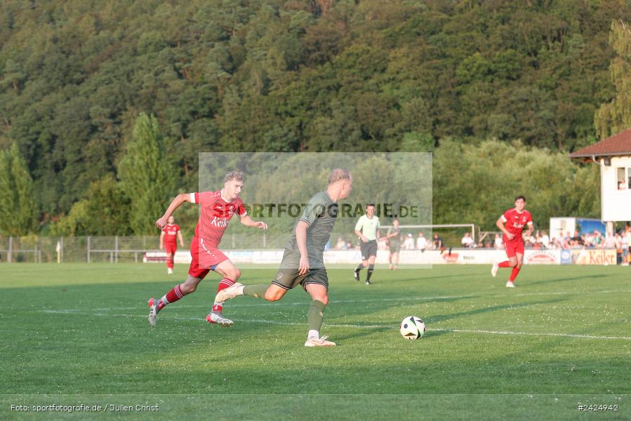 Sportgelände, Lohr am Main, 07.08.2024, sport, action, BFV, Fussball, 1. Runde, Toto-Pokal, FCI, TSV, FC Ingolstadt 04, TSV Lohr - Bild-ID: 2424942