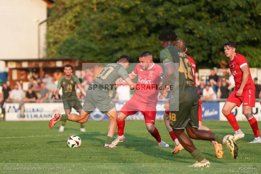 Sportgelände, Lohr am Main, 07.08.2024, sport, action, BFV, Fussball, 1. Runde, Toto-Pokal, FCI, TSV, FC Ingolstadt 04, TSV Lohr - Bild-ID: 2424944