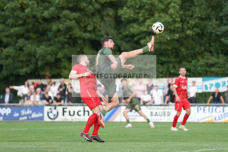 Sportgelände, Lohr am Main, 07.08.2024, sport, action, BFV, Fussball, 1. Runde, Toto-Pokal, FCI, TSV, FC Ingolstadt 04, TSV Lohr - Bild-ID: 2424960