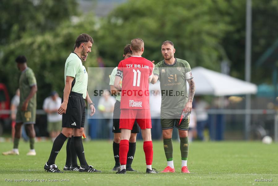 Sportgelände, Lohr am Main, 07.08.2024, sport, action, BFV, Fussball, 1. Runde, Toto-Pokal, FCI, TSV, FC Ingolstadt 04, TSV Lohr - Bild-ID: 2424968