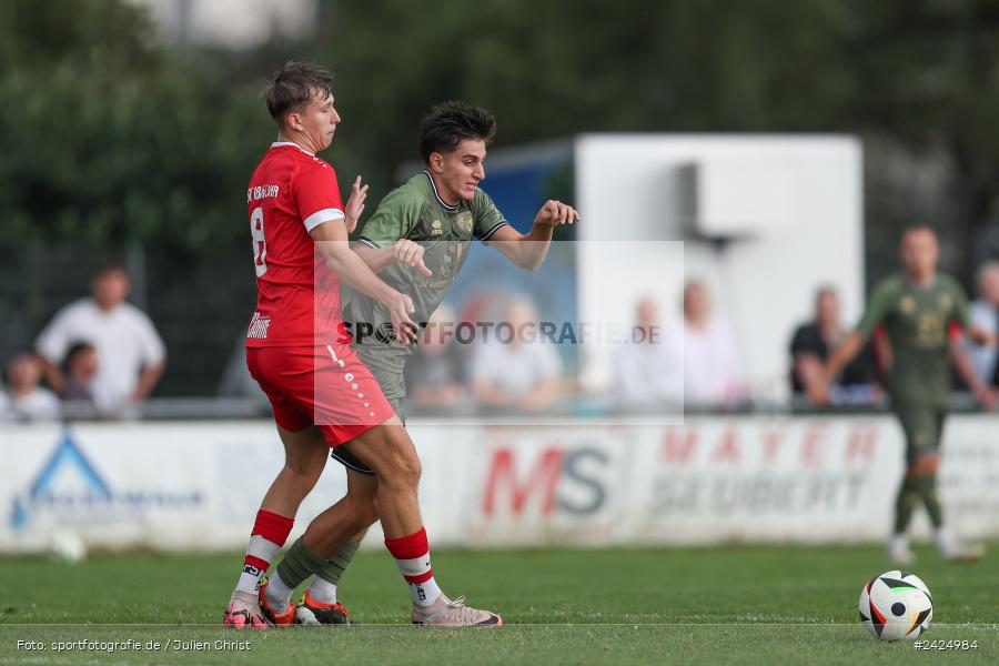 Sportgelände, Lohr am Main, 07.08.2024, sport, action, BFV, Fussball, 1. Runde, Toto-Pokal, FCI, TSV, FC Ingolstadt 04, TSV Lohr - Bild-ID: 2424984