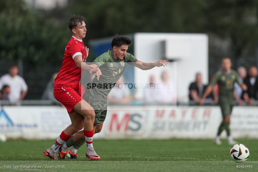 Sportgelände, Lohr am Main, 07.08.2024, sport, action, BFV, Fussball, 1. Runde, Toto-Pokal, FCI, TSV, FC Ingolstadt 04, TSV Lohr - Bild-ID: 2424985