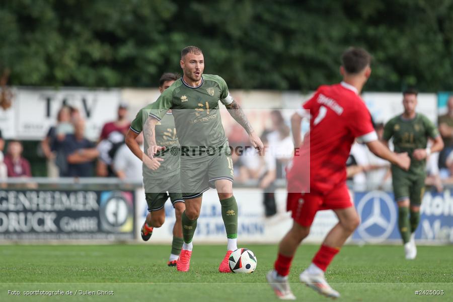 Sportgelände, Lohr am Main, 07.08.2024, sport, action, BFV, Fussball, 1. Runde, Toto-Pokal, FCI, TSV, FC Ingolstadt 04, TSV Lohr - Bild-ID: 2425003