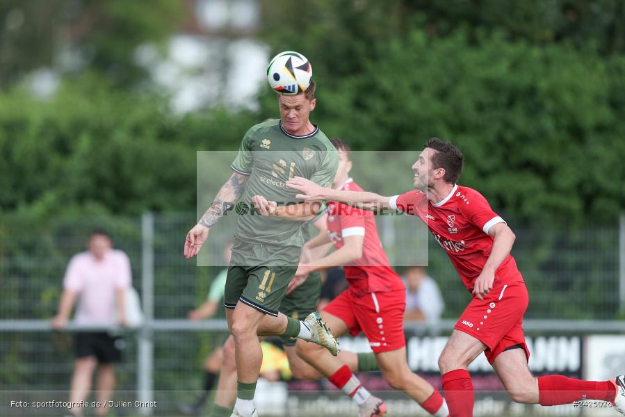Sportgelände, Lohr am Main, 07.08.2024, sport, action, BFV, Fussball, 1. Runde, Toto-Pokal, FCI, TSV, FC Ingolstadt 04, TSV Lohr - Bild-ID: 2425026