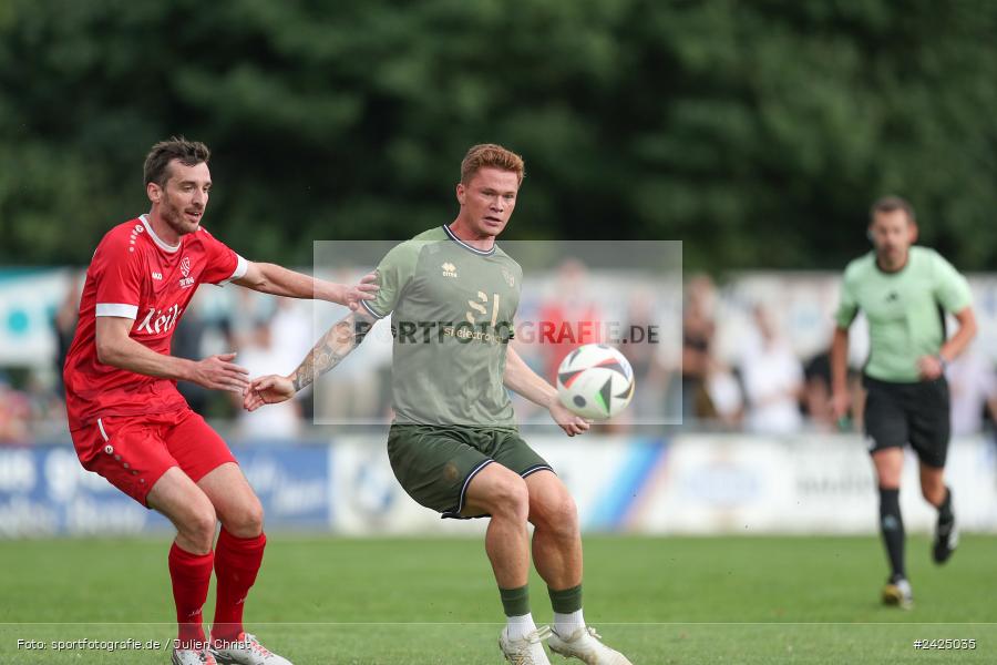 Sportgelände, Lohr am Main, 07.08.2024, sport, action, BFV, Fussball, 1. Runde, Toto-Pokal, FCI, TSV, FC Ingolstadt 04, TSV Lohr - Bild-ID: 2425035