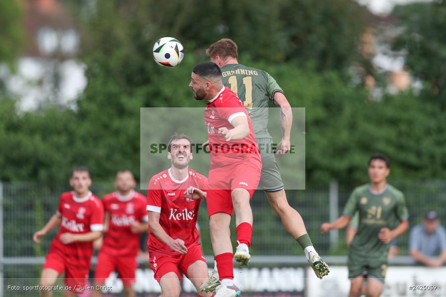 Sportgelände, Lohr am Main, 07.08.2024, sport, action, BFV, Fussball, 1. Runde, Toto-Pokal, FCI, TSV, FC Ingolstadt 04, TSV Lohr - Bild-ID: 2425039
