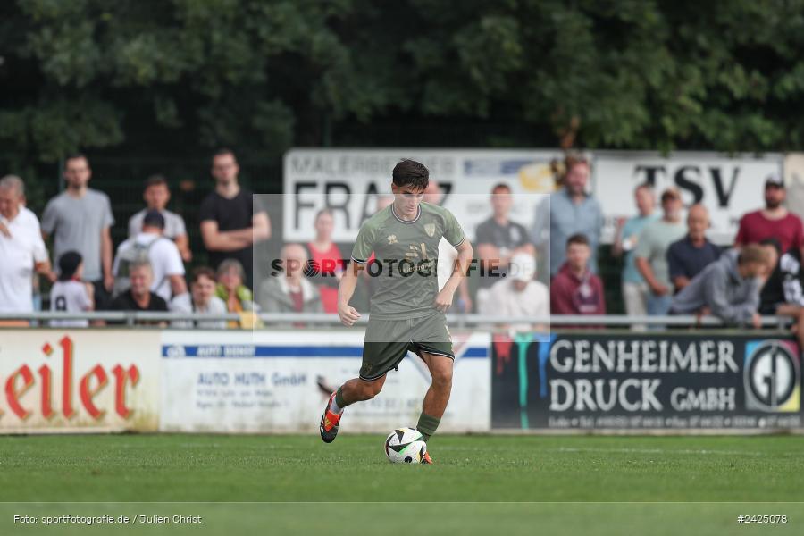 Sportgelände, Lohr am Main, 07.08.2024, sport, action, BFV, Fussball, 1. Runde, Toto-Pokal, FCI, TSV, FC Ingolstadt 04, TSV Lohr - Bild-ID: 2425078