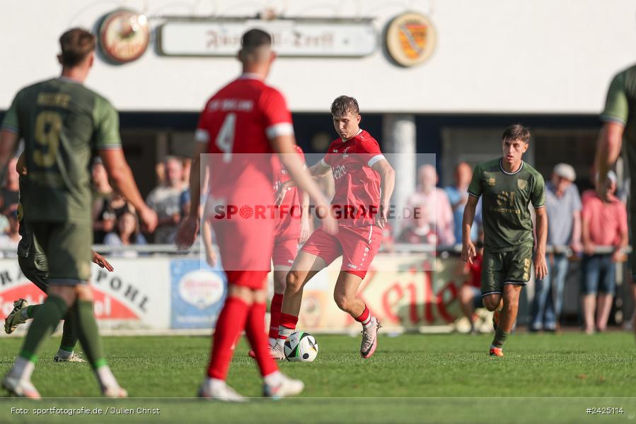Sportgelände, Lohr am Main, 07.08.2024, sport, action, BFV, Fussball, 1. Runde, Toto-Pokal, FCI, TSV, FC Ingolstadt 04, TSV Lohr - Bild-ID: 2425114