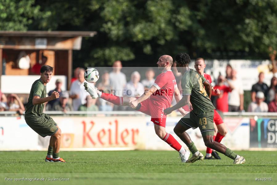 Sportgelände, Lohr am Main, 07.08.2024, sport, action, BFV, Fussball, 1. Runde, Toto-Pokal, FCI, TSV, FC Ingolstadt 04, TSV Lohr - Bild-ID: 2425115