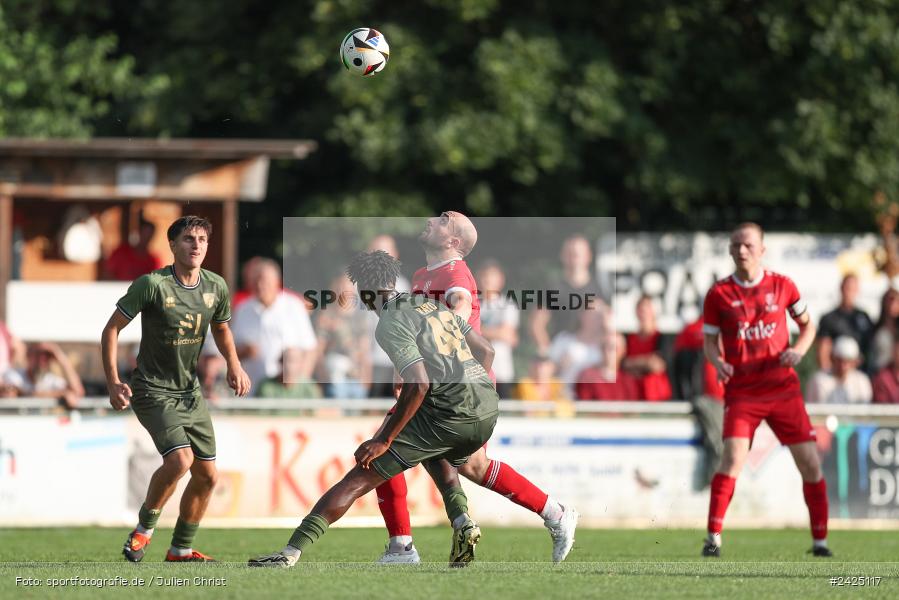 Sportgelände, Lohr am Main, 07.08.2024, sport, action, BFV, Fussball, 1. Runde, Toto-Pokal, FCI, TSV, FC Ingolstadt 04, TSV Lohr - Bild-ID: 2425117
