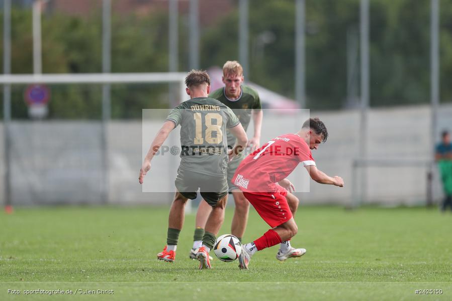 Sportgelände, Lohr am Main, 07.08.2024, sport, action, BFV, Fussball, 1. Runde, Toto-Pokal, FCI, TSV, FC Ingolstadt 04, TSV Lohr - Bild-ID: 2425150