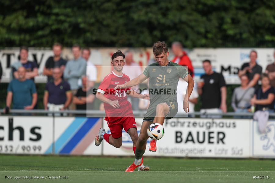Sportgelände, Lohr am Main, 07.08.2024, sport, action, BFV, Fussball, 1. Runde, Toto-Pokal, FCI, TSV, FC Ingolstadt 04, TSV Lohr - Bild-ID: 2425170 Sportgelände, Lohr am Main, 07.08.2024, sport, action, BFV, Fussball, 1. Runde, Toto-Pokal, FCI, TSV, FC Ingolstadt 04, TSV Lohr - Bild-ID: 2425170
