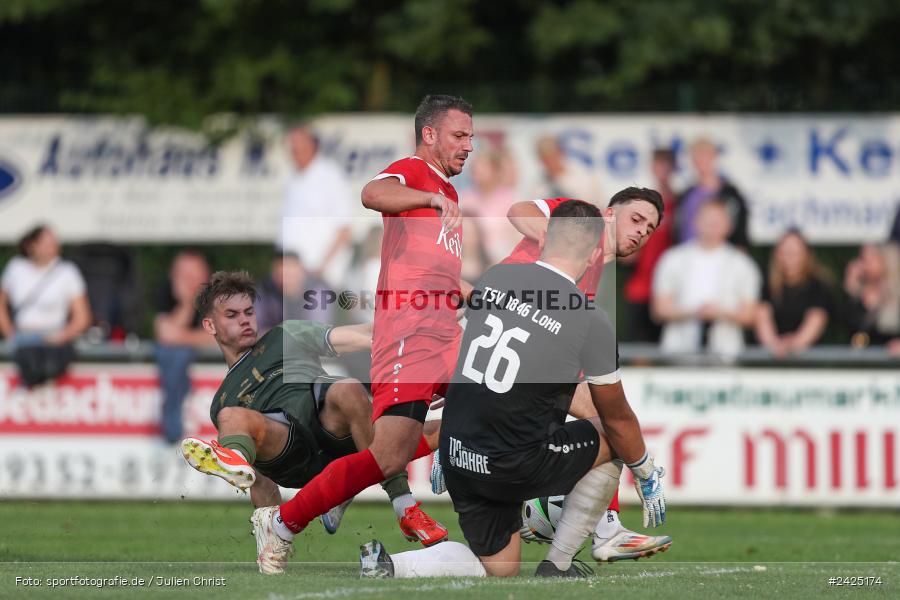 Sportgelände, Lohr am Main, 07.08.2024, sport, action, BFV, Fussball, 1. Runde, Toto-Pokal, FCI, TSV, FC Ingolstadt 04, TSV Lohr - Bild-ID: 2425174 Sportgelände, Lohr am Main, 07.08.2024, sport, action, BFV, Fussball, 1. Runde, Toto-Pokal, FCI, TSV, FC Ingolstadt 04, TSV Lohr - Bild-ID: 2425174