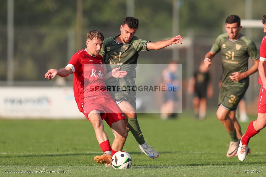 Sportgelände, Lohr am Main, 07.08.2024, sport, action, BFV, Fussball, 1. Runde, Toto-Pokal, FCI, TSV, FC Ingolstadt 04, TSV Lohr - Bild-ID: 2425187 Sportgelände, Lohr am Main, 07.08.2024, sport, action, BFV, Fussball, 1. Runde, Toto-Pokal, FCI, TSV, FC Ingolstadt 04, TSV Lohr - Bild-ID: 2425187
