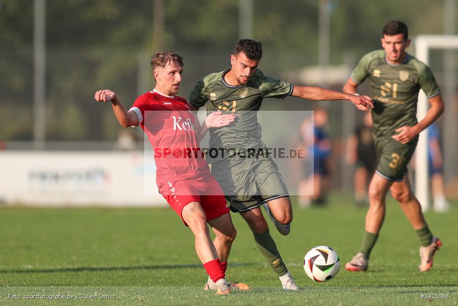 Sportgelände, Lohr am Main, 07.08.2024, sport, action, BFV, Fussball, 1. Runde, Toto-Pokal, FCI, TSV, FC Ingolstadt 04, TSV Lohr - Bild-ID: 2425188 Sportgelände, Lohr am Main, 07.08.2024, sport, action, BFV, Fussball, 1. Runde, Toto-Pokal, FCI, TSV, FC Ingolstadt 04, TSV Lohr - Bild-ID: 2425188