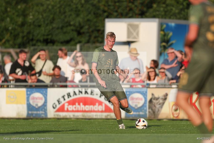 Sportgelände, Lohr am Main, 07.08.2024, sport, action, BFV, Fussball, 1. Runde, Toto-Pokal, FCI, TSV, FC Ingolstadt 04, TSV Lohr - Bild-ID: 2425192 Sportgelände, Lohr am Main, 07.08.2024, sport, action, BFV, Fussball, 1. Runde, Toto-Pokal, FCI, TSV, FC Ingolstadt 04, TSV Lohr - Bild-ID: 2425192