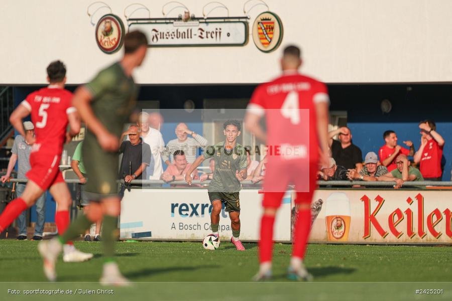 Sportgelände, Lohr am Main, 07.08.2024, sport, action, BFV, Fussball, 1. Runde, Toto-Pokal, FCI, TSV, FC Ingolstadt 04, TSV Lohr - Bild-ID: 2425201