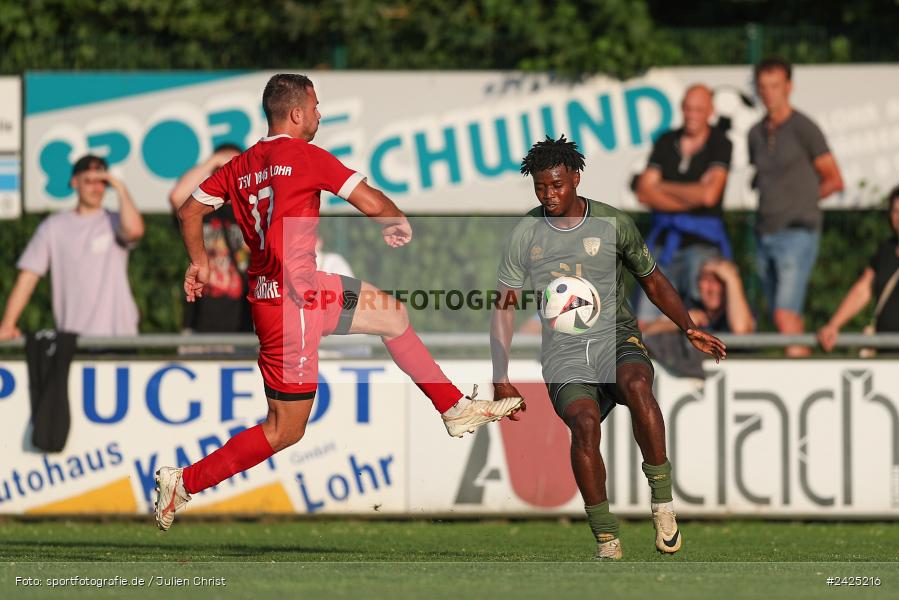 Sportgelände, Lohr am Main, 07.08.2024, sport, action, BFV, Fussball, 1. Runde, Toto-Pokal, FCI, TSV, FC Ingolstadt 04, TSV Lohr - Bild-ID: 2425216