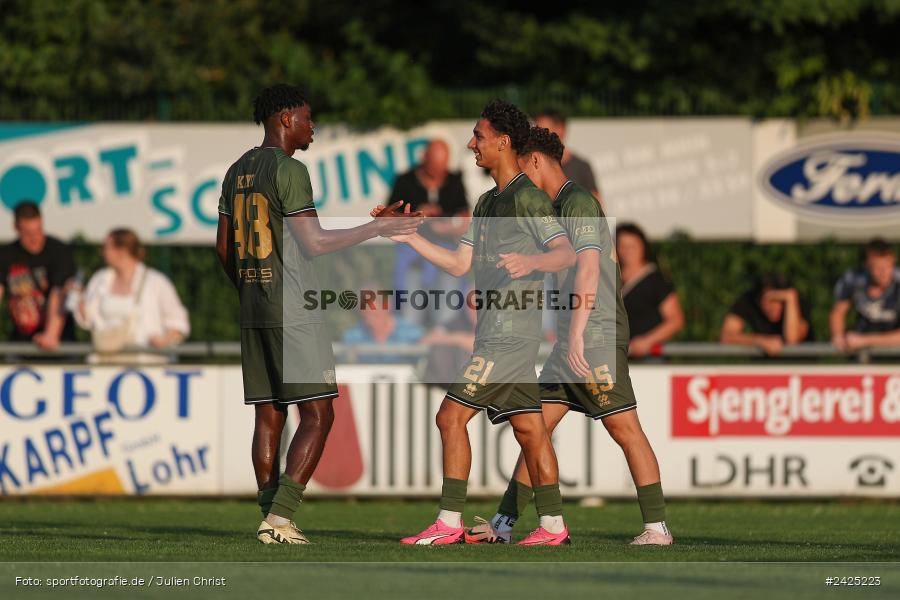 Sportgelände, Lohr am Main, 07.08.2024, sport, action, BFV, Fussball, 1. Runde, Toto-Pokal, FCI, TSV, FC Ingolstadt 04, TSV Lohr - Bild-ID: 2425223
