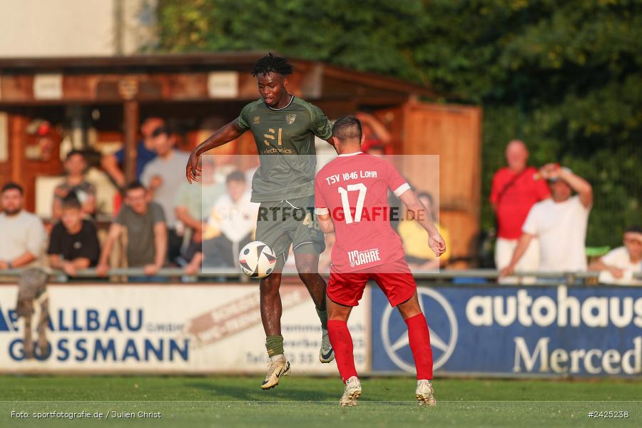 Sportgelände, Lohr am Main, 07.08.2024, sport, action, BFV, Fussball, 1. Runde, Toto-Pokal, FCI, TSV, FC Ingolstadt 04, TSV Lohr - Bild-ID: 2425238
