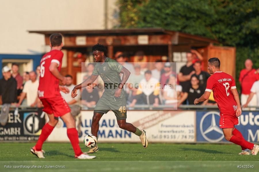 Sportgelände, Lohr am Main, 07.08.2024, sport, action, BFV, Fussball, 1. Runde, Toto-Pokal, FCI, TSV, FC Ingolstadt 04, TSV Lohr - Bild-ID: 2425240
